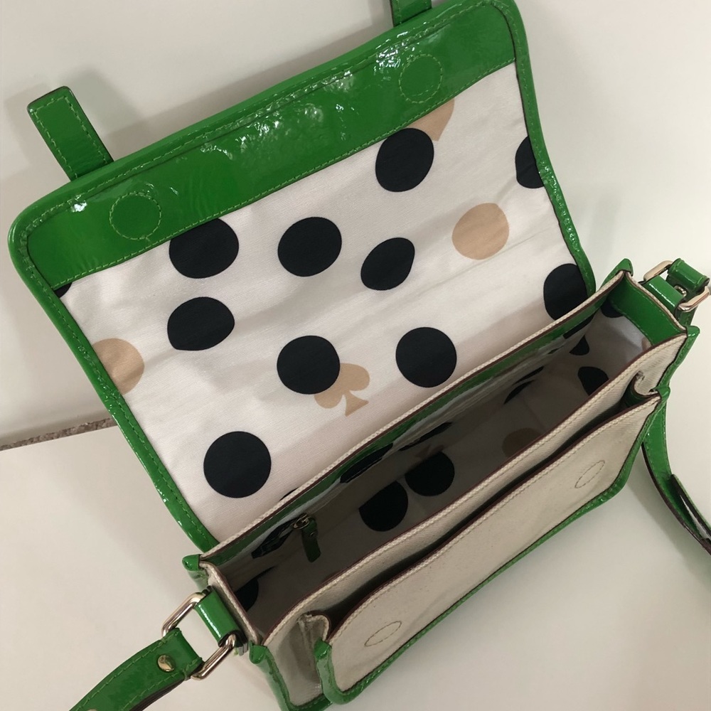 Kate Spade Green/Beige Purse - Picture 2 of 11